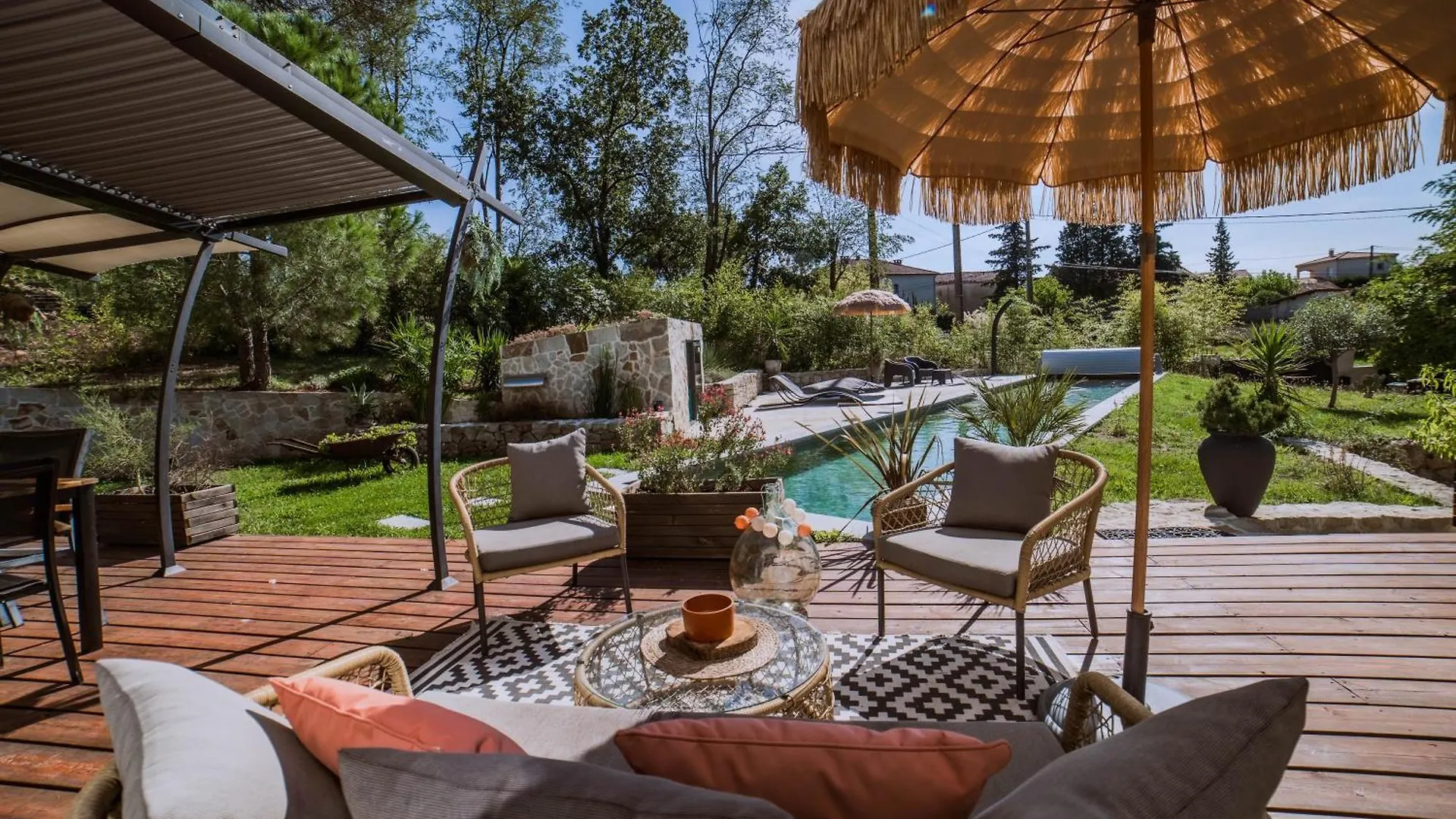 Villa De Charme Avec Piscine Calme & Elegance Aubenas